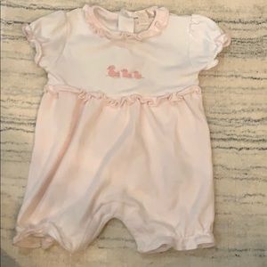 Kissy Kissy onesie- 3-6M